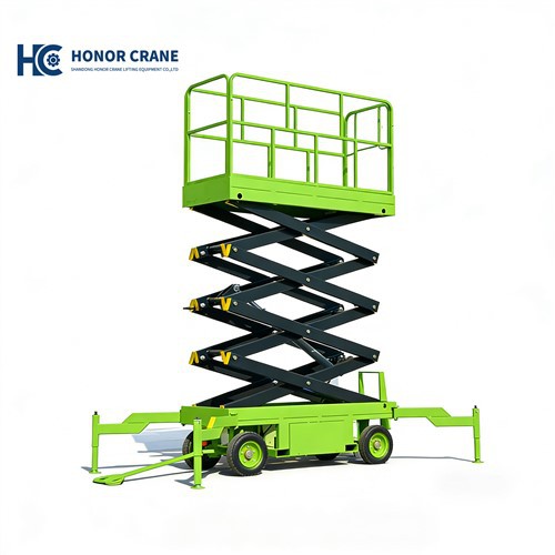 Çekilebilir Mobil Makaslı Kaldırma Manlifti